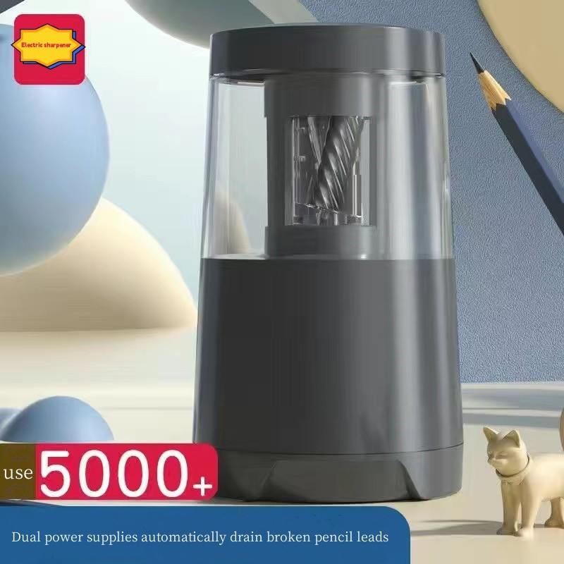 เครื่องเหลาดินสอไฟฟ้า USB นักเรียนเครื่องเขียนของขวัญวันเด็ก