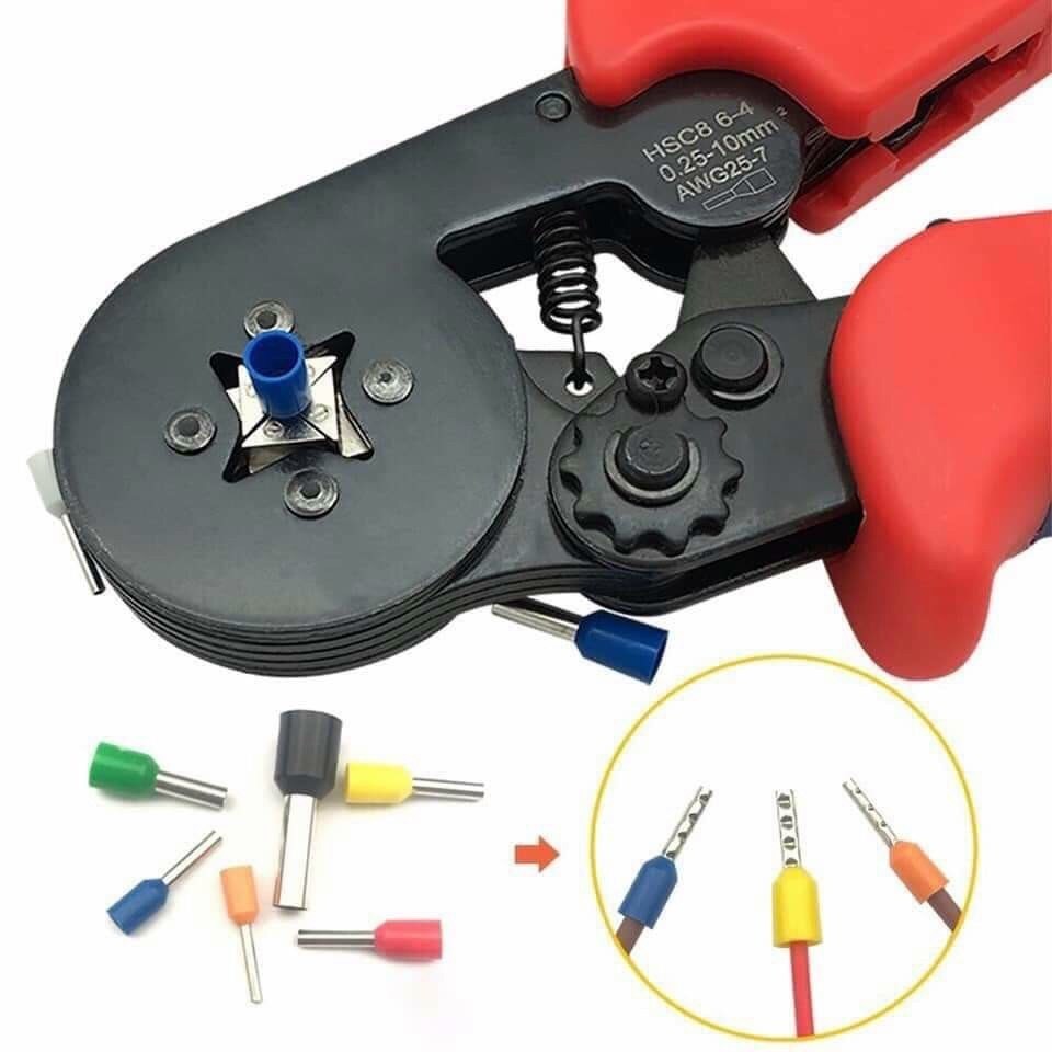 HSC8 6-6A HEXAGONAL COS CLIPPERS - SURE COS CLIPPERS - MAXIMUM ELECTRICAL WIRE COS CLIPPERS 6.0 MM2