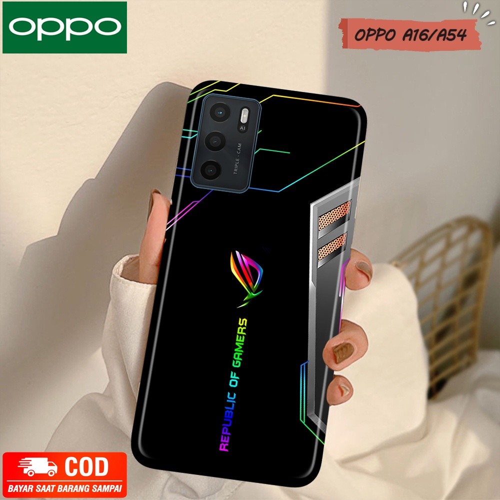 [H75] Hardcase Doft OPPO A16 | เคส Hardprint สําหรับโทรศัพท์มือถือทุกประเภท | เคส OPPO A16 A54 A16S 