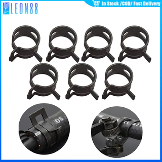 ของมาใหม่！ชุด10ชิ้น เข็มขัดสปริง สปริงรัดท่อ6mm/8mm/10mm/12mm/14mm คลิปหนีบสายน้ำมัน กื๊บ