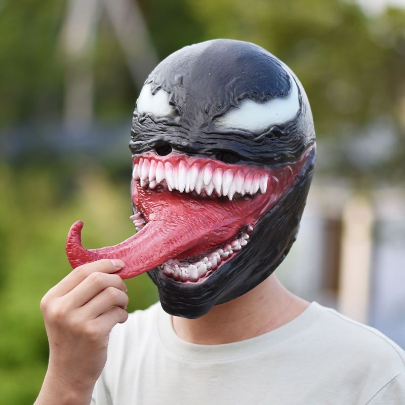 หน้ากากครอบศีรษะป้องกัน UV สูง สำหรับคอสเพลย์ แนวแฟนตาซี ขนาด 8.25"