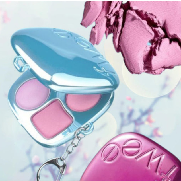 Fwee Pocket Cheek Palette (CP01 Pink & Soda, CP02 Strawberry & Lemon, CP03 Pomelo & Peach, CP04 Grap