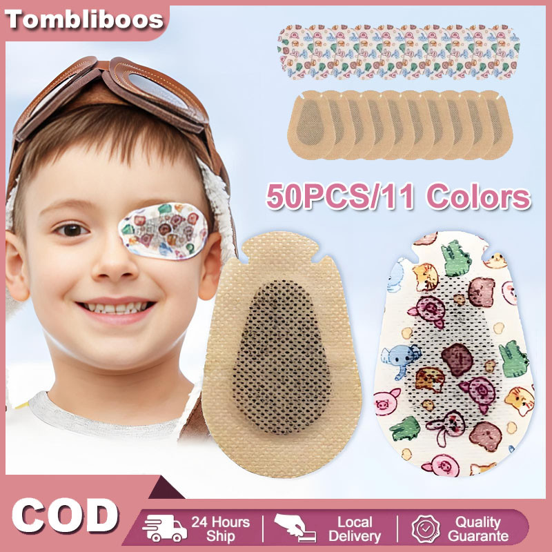 MATA 20-50 ชิ้น/เซ็ต Lazy Eyes Therapy Lazy Eye Patch ตาเด็ก Juling Amblyopia Eye Cover Opticlude Or