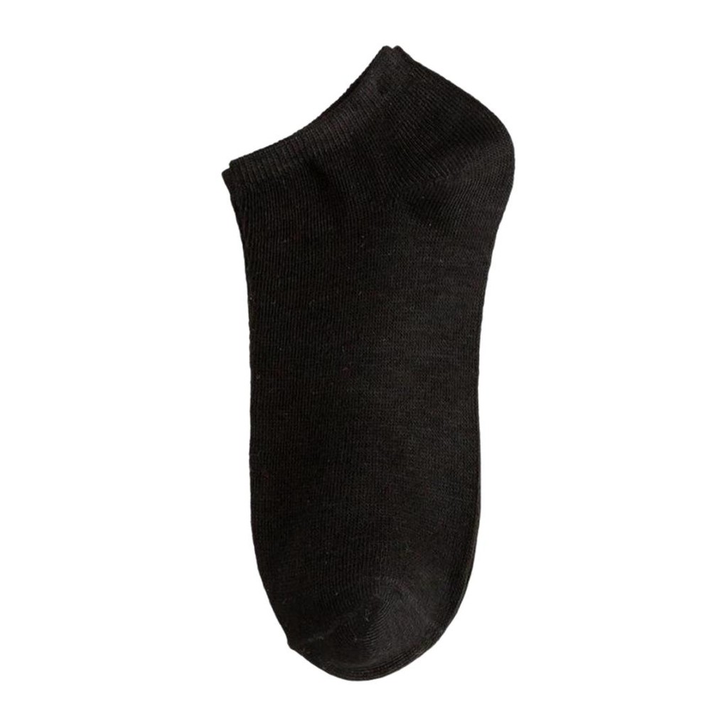 【ตุนไว้】ถุงเท้าสีพื้น นุ่มสบาย ความหนาปานกลาง ไม่อับชื้นและไม่เหม็นเท้า ไม่เป็นขุยหลังซัก ป้องกันการคลายตัวและหลุดร่วง