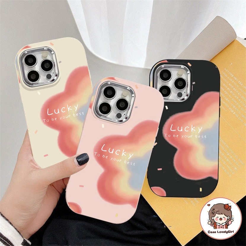 Ins ดอกไม้ เคส Vivo V30 5G V29E V27 V23 V20Pro S1 Y200 Y100 Y17S Y15S Y20S Y21 Y22 Y36 Y27S Y50 Y30 Metal Case