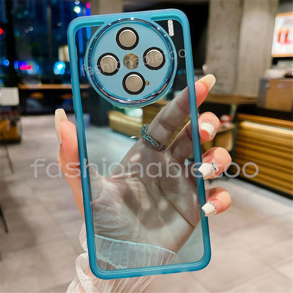 สําหรับvivo X100 X200 pro mini X200pro mini X200promini X100pro X 200 X 100 VivoX200proสแควร์ชุบเคสโทรศัพท์แฟชั่นคู่ซิลิโคนอ่อนนุ่มกล้องเลนส์กันกระแทกปกหลัง