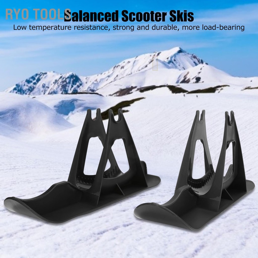 Ryo Tools ขาตั้งสกีสกู๊ตเตอร์ทรงสมดุลสำหรับเด็ก ชั้นวางที่จอดรถ อุปกรณ์สโนว์บอร์ดสำหรับเล่นสกีฤดูหนาว