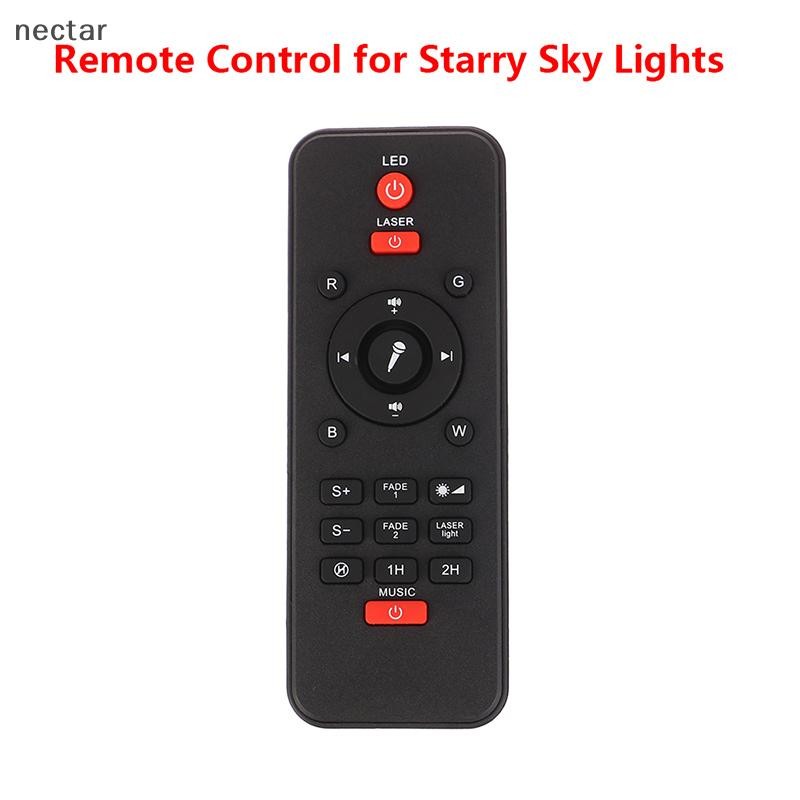 Tar LED Star Projector Night Light Galaxy Starry Night Lamp รีโมทคอนโทรลโปรเจคเตอร์ N