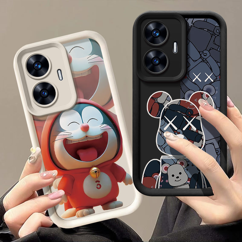 เคส realme c55 สําหรับปลอก เคส เรียลมี ค55 เคสโทรศัพท์ป้องกันการหล่นน่ารัก