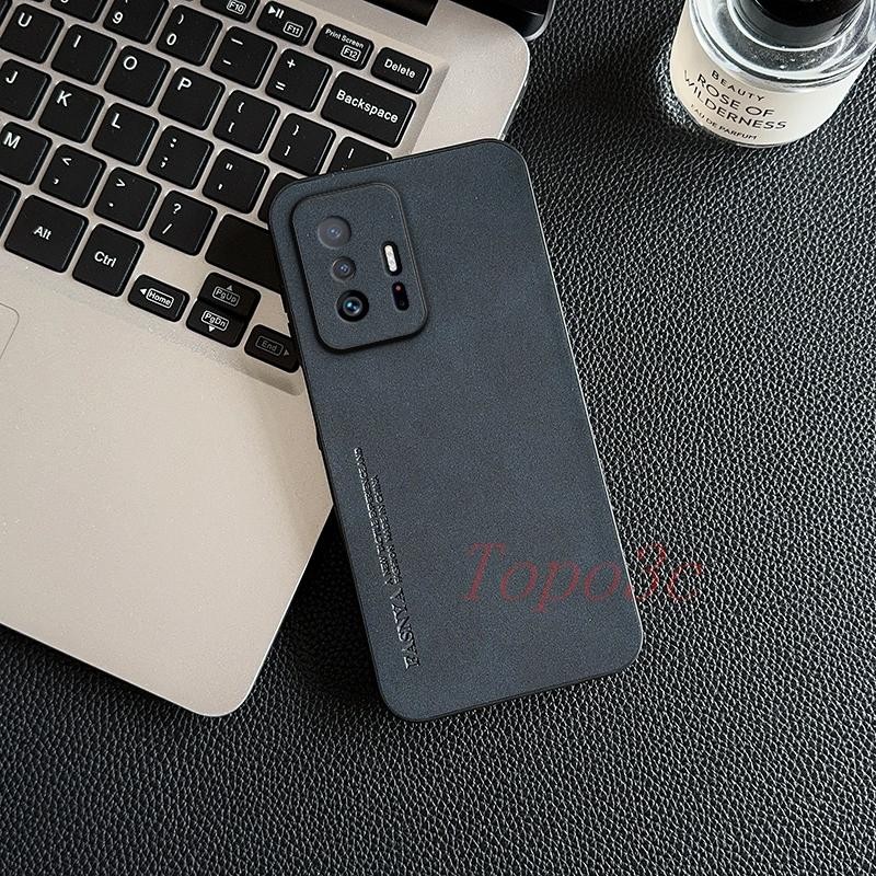 เคส xiaomi 11T Pro / xiaomi 11T เคสโทรศัพท์หนังธุรกิจสีทึบ YBP - รูปที่ 3