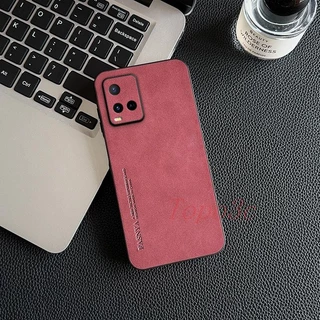 เคส Vivo Y33S Y33T T1X เคสโทรศัพท์หนังธุรกิจสีทึบ YBP