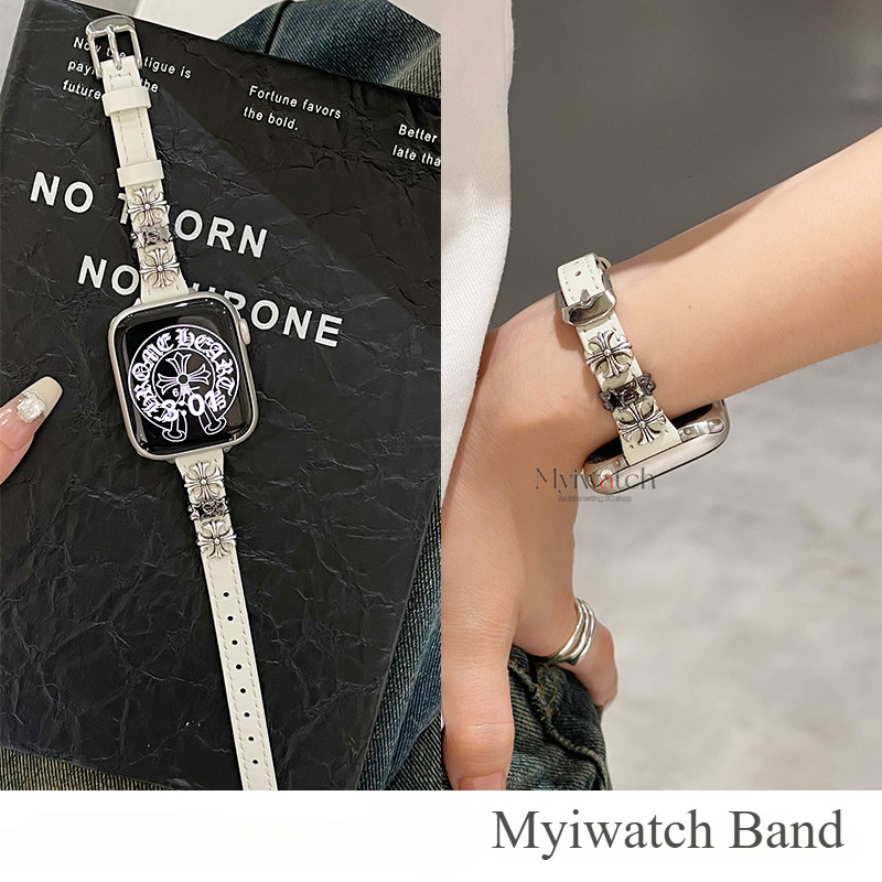 3ง โลหะข้ามสายหนังสําหรับ ฉันดู พิเศษ iwatch Series 11 10 9 8 7 6 5 SE 5 4 3 2 1สุภาพสตรีที่สง่างามบางสายรัดข้อมือสําหรับ iดู 46 มม.49 มม.41 มม.45 มม.40 มม.44 มม.38 มม.42 มม.