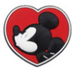 1pcsMickey Minnie 50 PVC Disney Series Jibbits สําหรับ crosc Charms อุปกรณ์เสริมสําหรับผู้หญิง