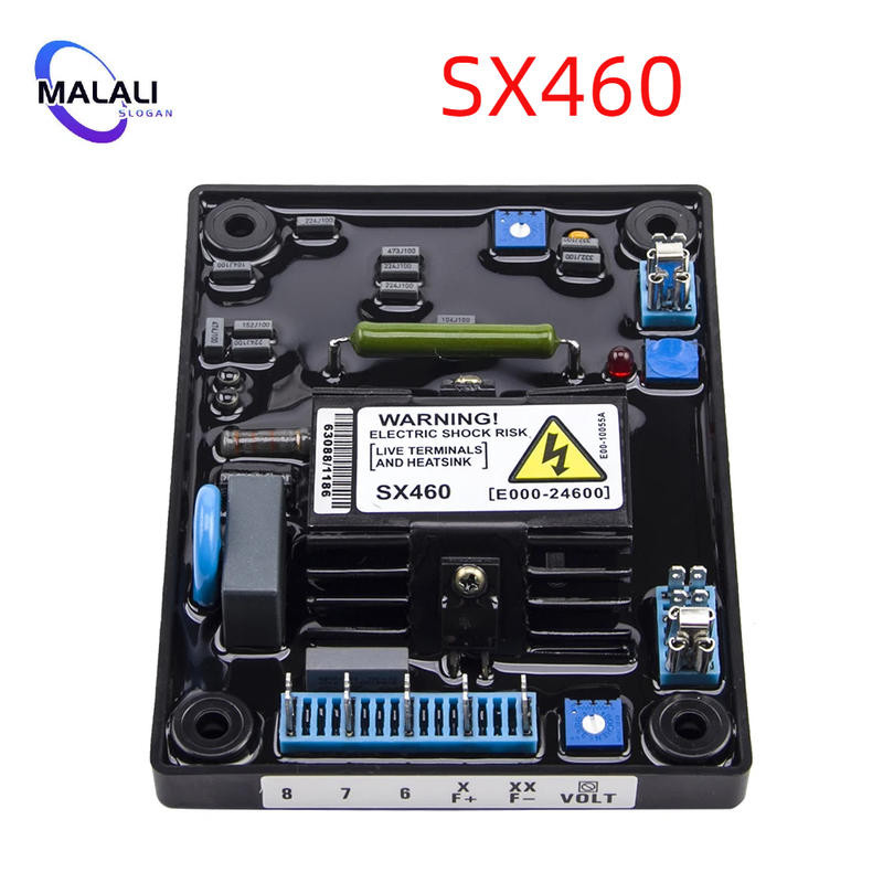 Sx460 AVR เครื่องกําเนิดไฟฟ้าดีเซลตัวควบคุมอัตโนมัติควบคุมเครื่องยนต์บอร์ดแรงดันไฟฟ้าเครื่องกําเนิดไ
