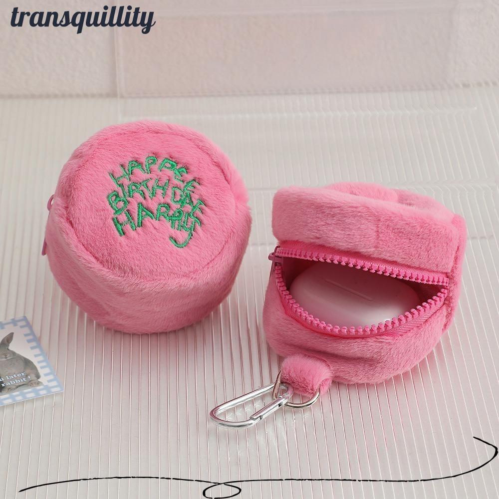 กระเป๋าเก็บของลายการ์ตูน TRANSQUILLITY, พิมพ์ตัวอักษรตุ๊กตากระเป๋าน่ารัก, กระเป๋ามินิสีชมพู Rotundity
