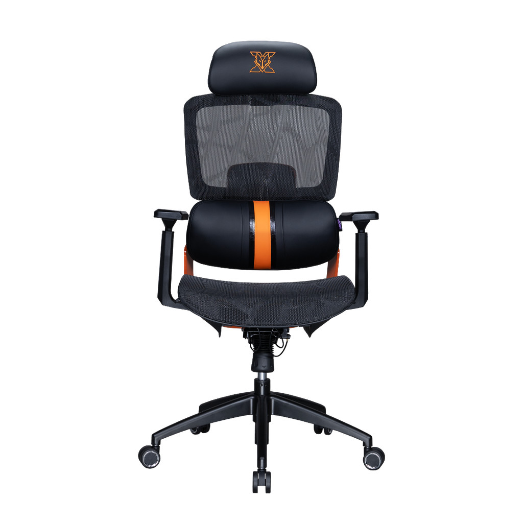 SB Design Square Nubwo Chair Ergonomic เก้าอี้เพื่อสุขภาพ รุ่น NXRG03 Sunset  Orange