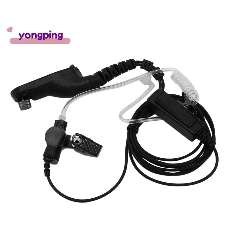 Fbi Air Acoustic Tube Earpiece PTT Mic ชุดหูฟังสําหรับ Motorola XiR P8668 P8268 APX 7000 XPR 6500 XP