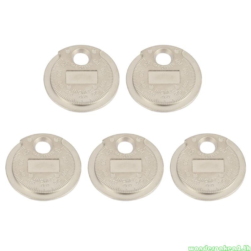 Wonderpakea2 หัวเทียนจุดระเบิดอัตโนมัติ GapGauge เครื่องมือวัด 0 09 ถึง 0 13 วัดสกุลเงินประเภท 0 6-2 4 มม.Gage
