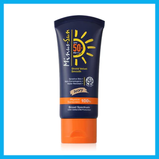 Minus-Sun Shield Velvet Smooth SPF50+ PA+++ 30g ไมนัส ซัน ครีมกันแดด.