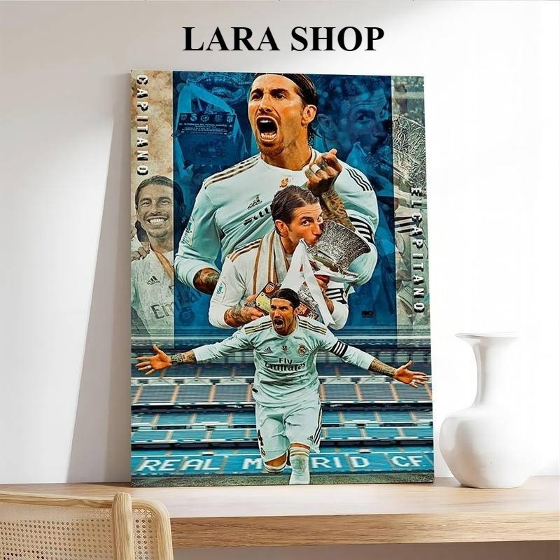 โปสเตอร์ Soccer Star Messi พิมพ์ตกแต่งห้อง