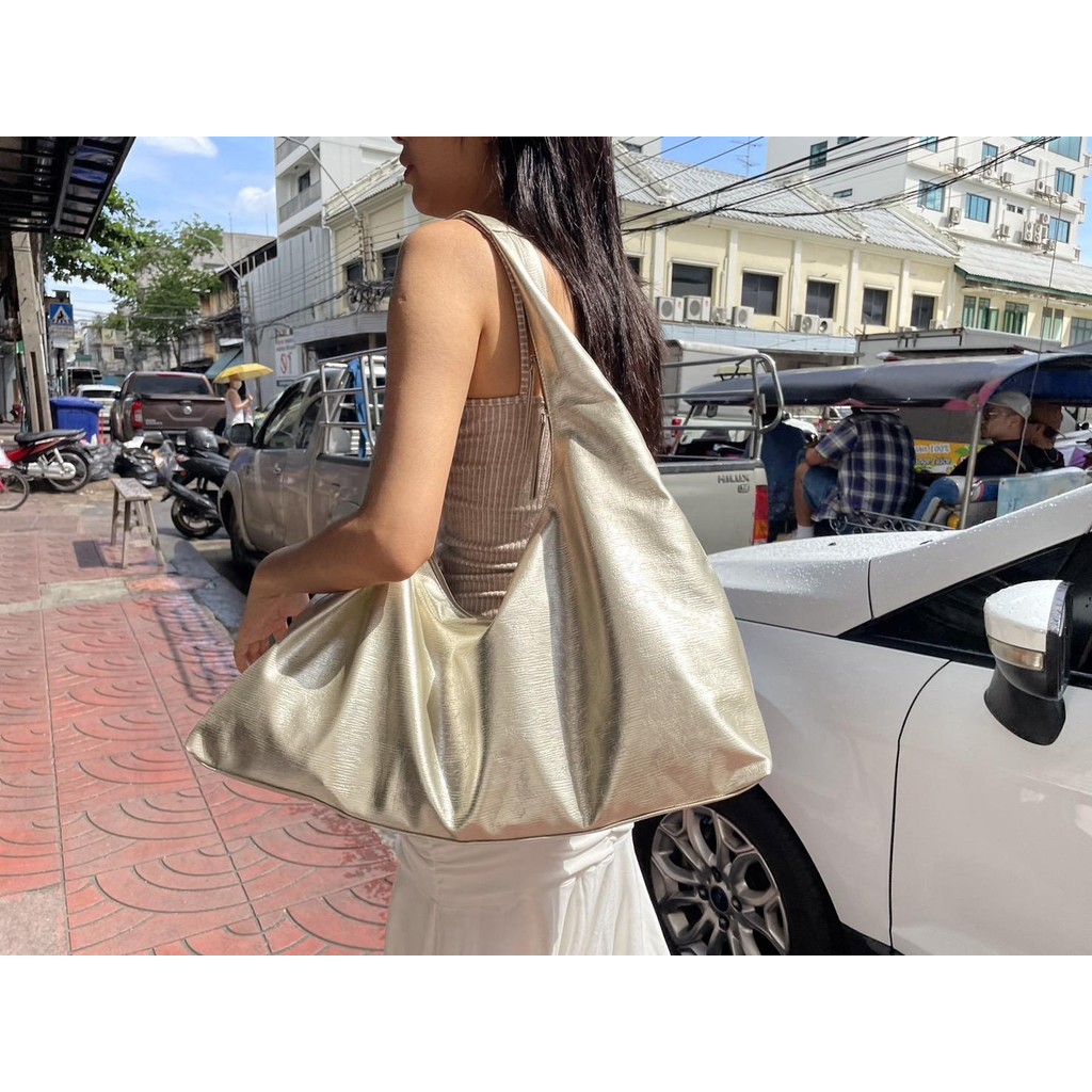 (The July Mansion) Giga Jersey Tote Bag กระเป๋าถือขนาดใหญ่