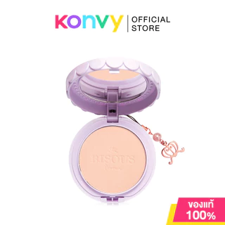 Bisous Bisous Miracle Blooming Anti-Aging Powder Pact SPF30/PA+++ 12g บีซูบีซู แป้งผสมรองพื้น