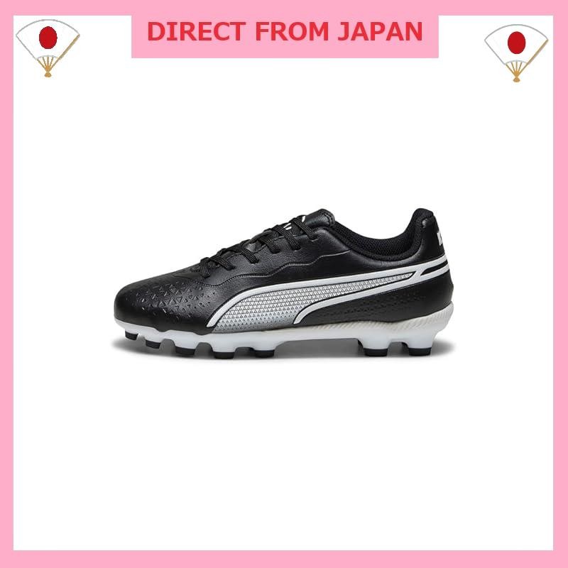 [Puma] Soccer spikes Children's shoes Sports shoes Kids King Match HG + Mid Jr 23 years autumn/winte