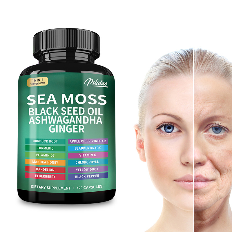 Pslalae Sea Moss Capsules, ระบบภูมิคุ้มกันรองรับระบบย่อยอาหารรองรับกระดูกและข้อ