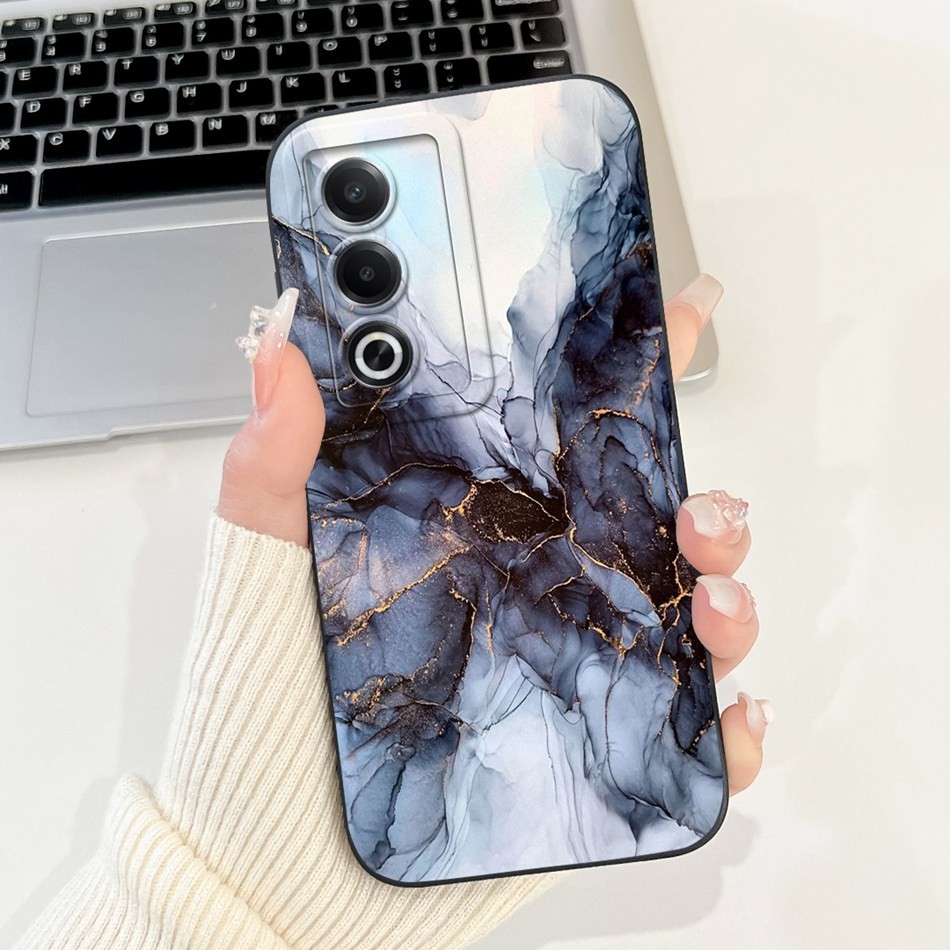 Oppo A3 Pro CPH2639 Cool Moon Milk Ripple รูปแบบเคสโทรศัพท์ Oppo A3Pro 5G เลนส์ป้องกันกรณีซิลิโคนอ่อนนุ่ม