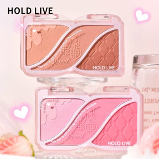 HOLD LIVE บลัชออน บลัชออนสามสี พาเลทท์คอนทัวร์ บลัชออนเนื้อแ…