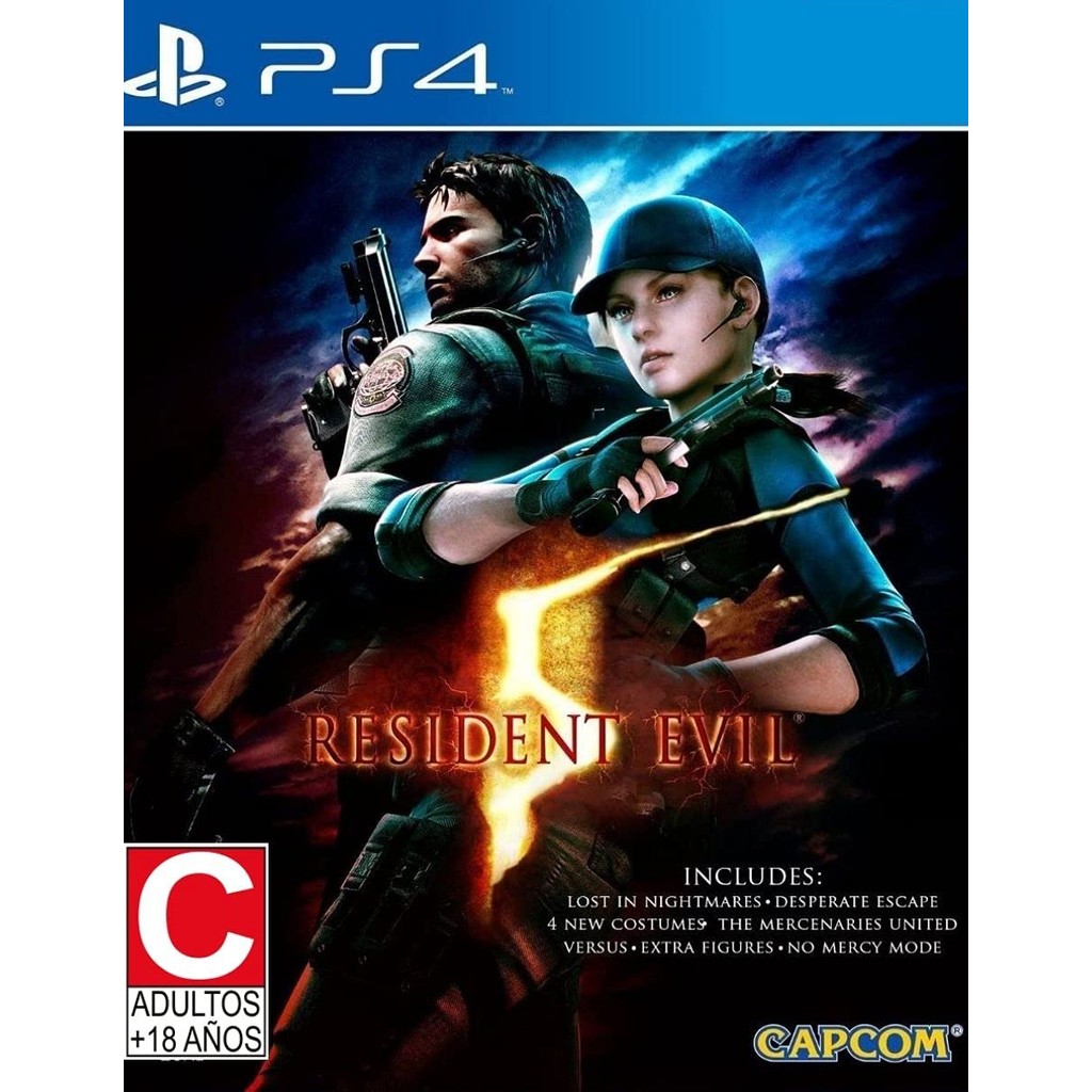 Resident Evil 5 - Standard Edition (เวอร์ชันนำเข้า: อเมริกาเหนือ) - PS4