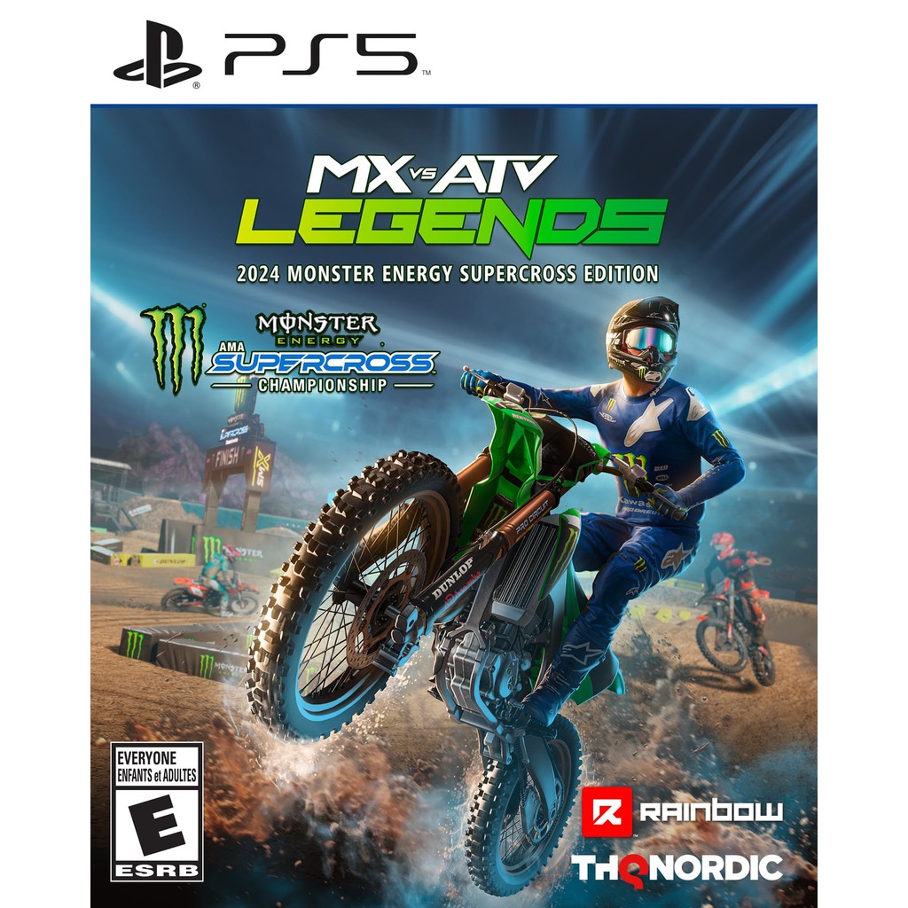 MX vs ATV Legends - 2024 Monster Energy Supercross Edition (รุ่นนำเข้า: อเมริกาเหนือ) - PS5