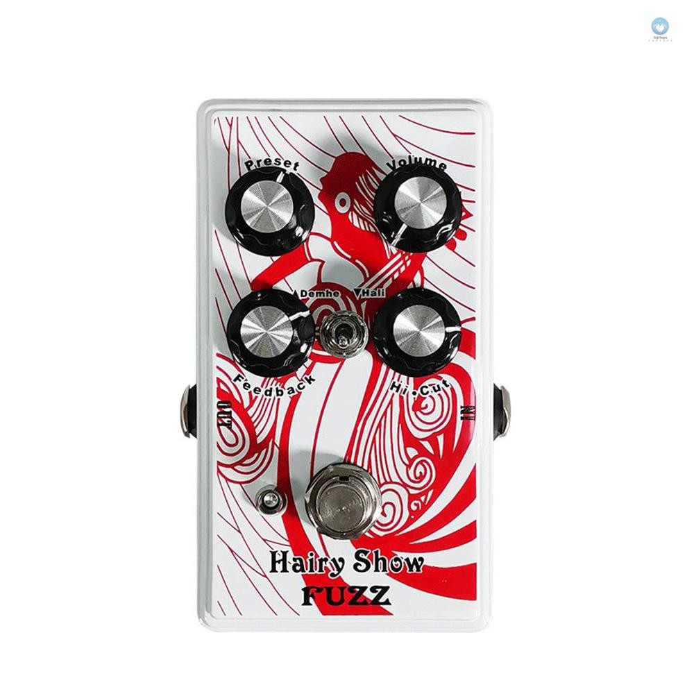 Fuzz Guitar Effect Pedal สําหรับกีตาร์ไฟฟ้าเบส String Instrument