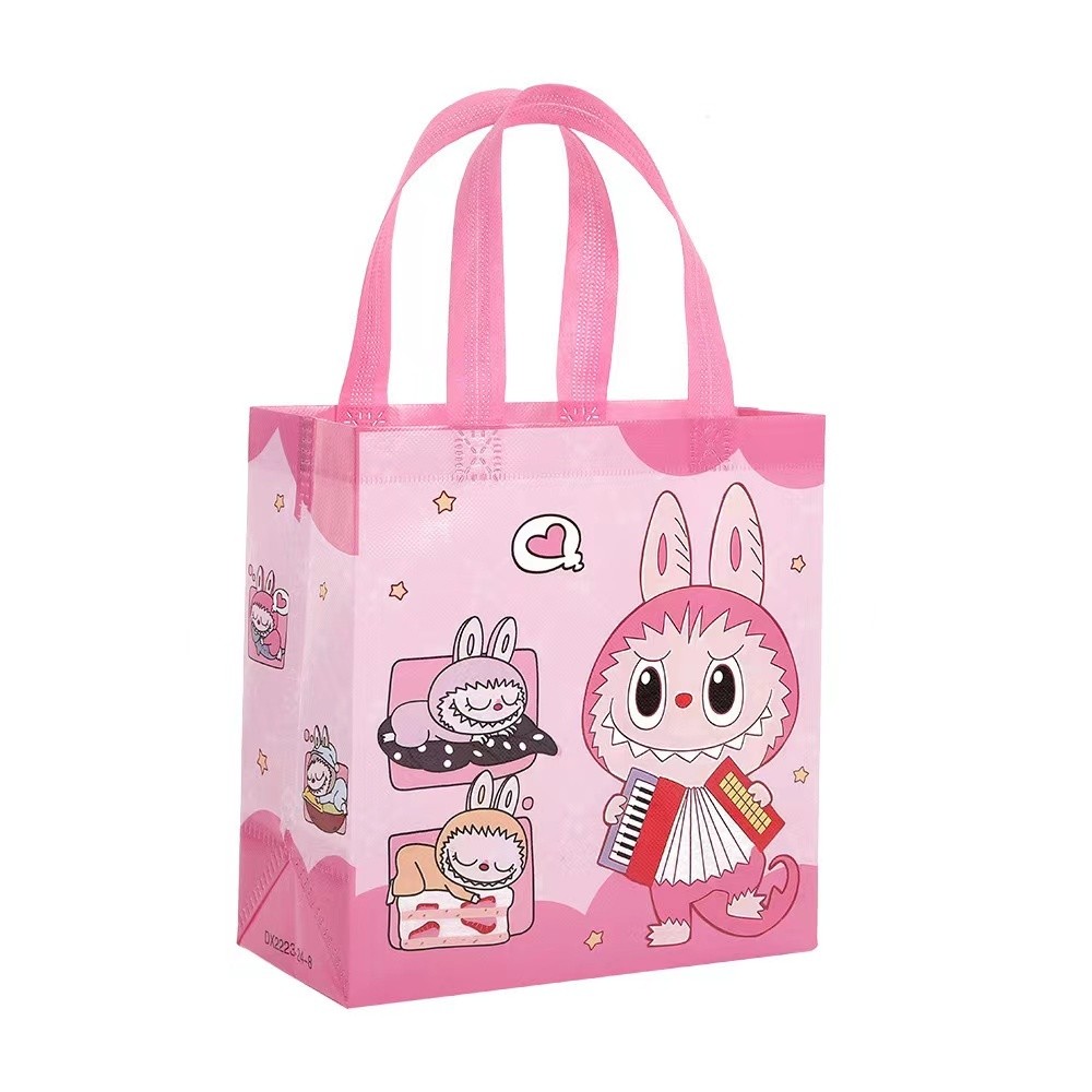 (A125) กระเป๋าถือ พลาสติก ลายการ์ตูน น่ารักมาก