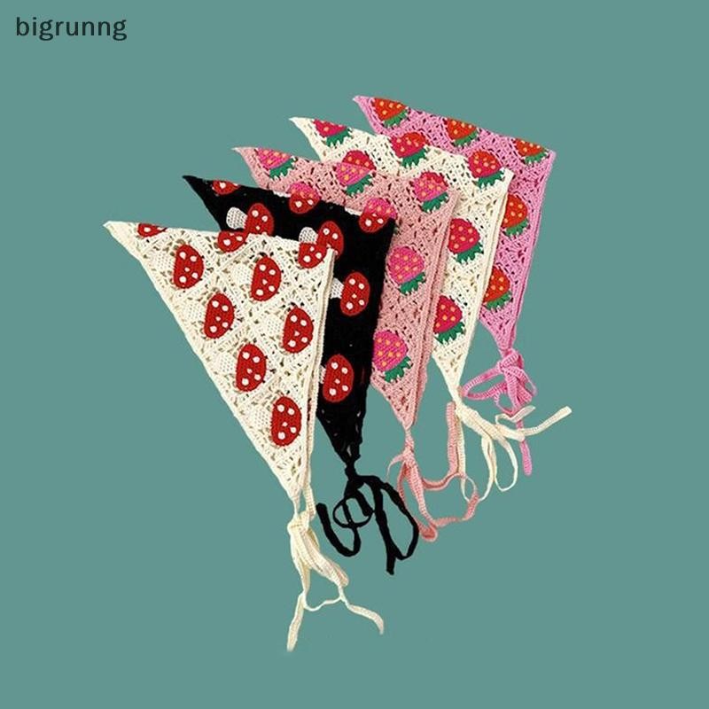 👑👑[ขาวดำ·ไว้ทุกข์]ที่คาดผมผ้าพันคอ ผ้าโพกหัว ลายดอกไม้ โครเชต์ถัก ที่คาดผม หญิง ย้อนยุค อิทธิพล น่ารัก หวาน เดซี่น้อย - รูปที่ 6