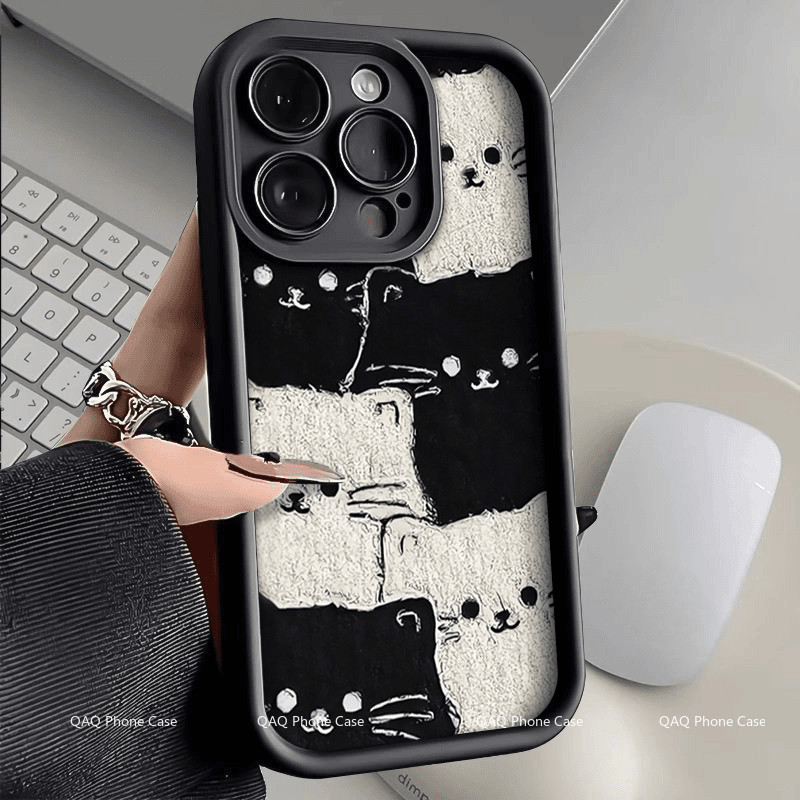 เคสซอฟต์โฟนสำหรับ iPhone เข้ากันได้กับ iPhone 15 14 13 12 11 X Max XR X 7p 8p เคสโทรศัพท์นุ่มๆของ DL