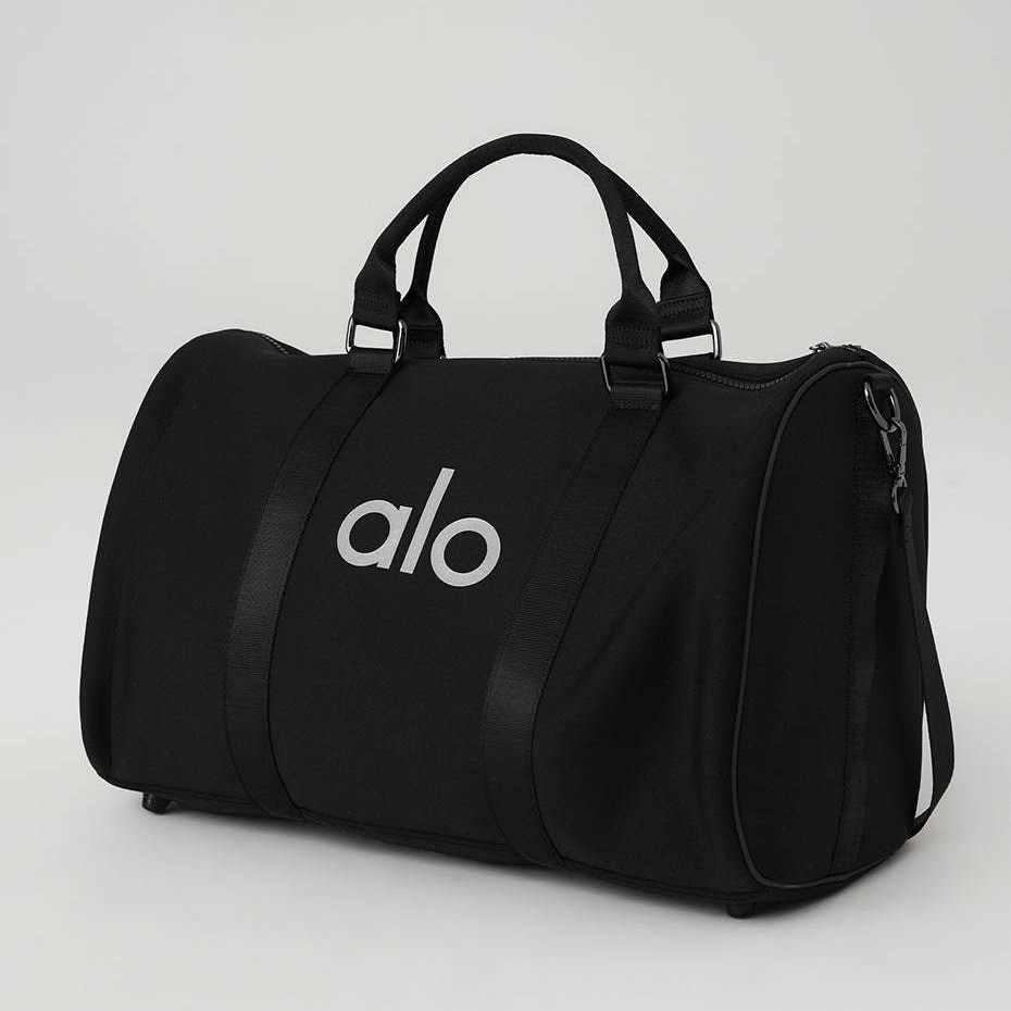 Alo yoga กระเป๋าถือด้านข้างซิปแห้งเปียกแยกกระเป๋า Neoprene Travel กระเป๋ากีฬา Arlo yoga