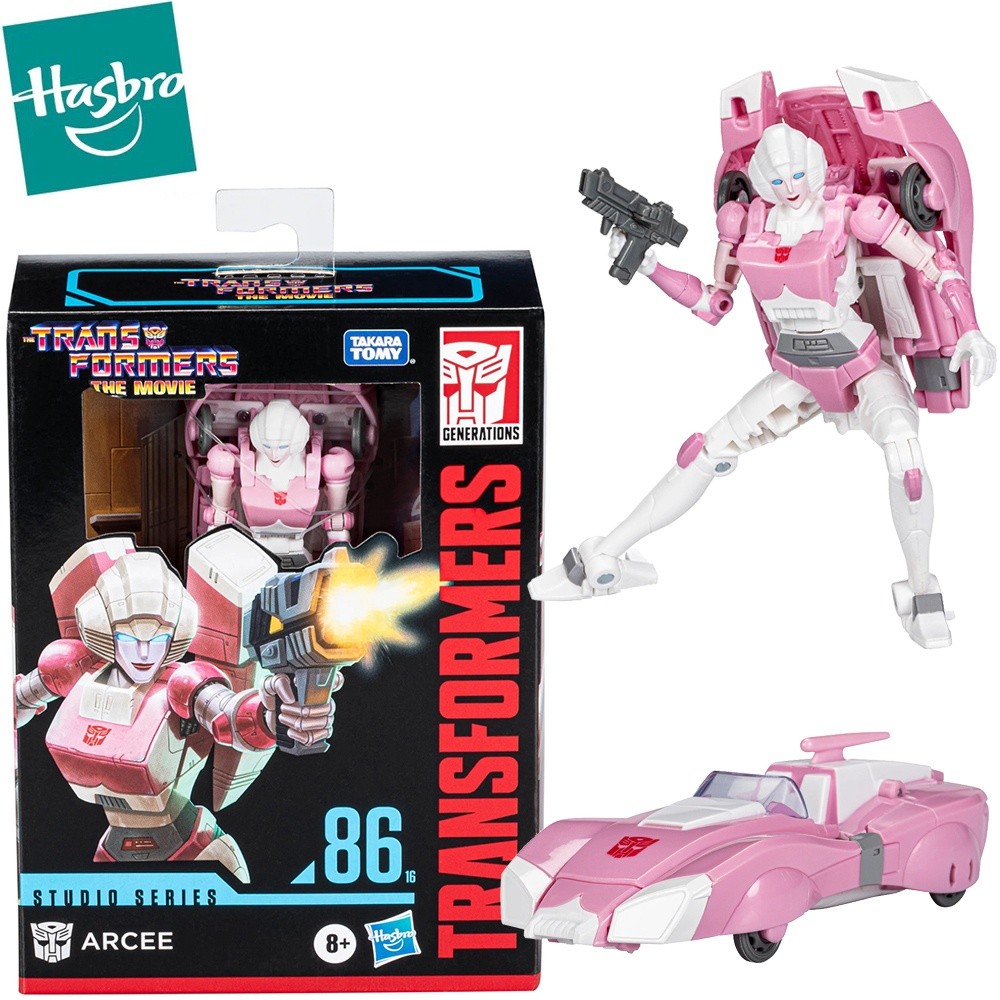 Hasbro Transformers Studio Series 86-16 Arcee Deluxe Class Action Figure Collectible Movie Model Toy