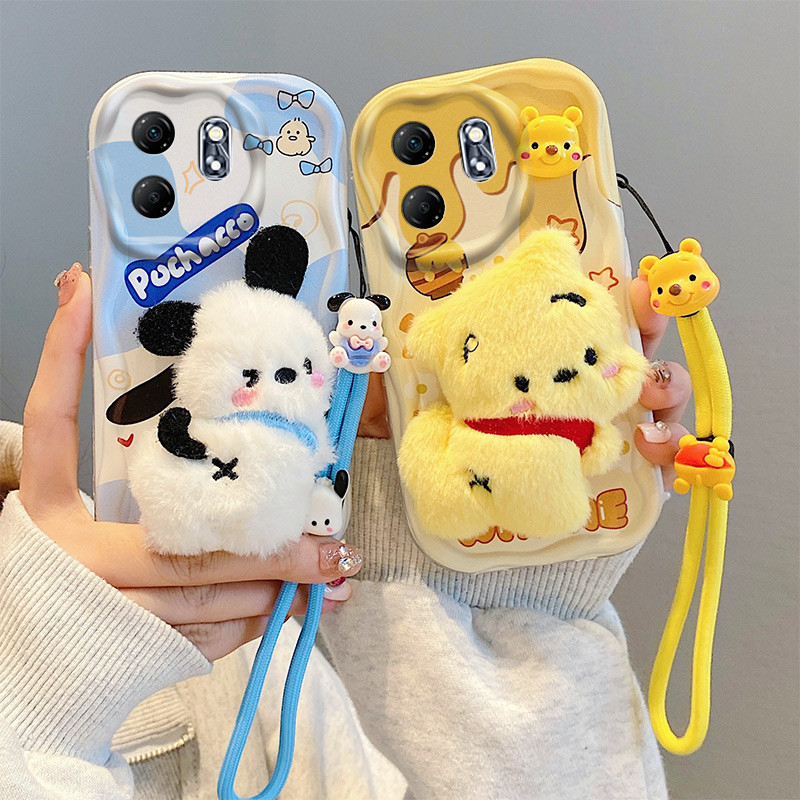 เคส Infinix Smart 9 กรณีโทรศัพท์มือถือ ตุ๊กตาน่ารัก สร้อยข้อมือ TYMR