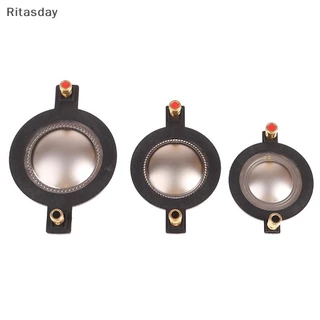 Ritasday 34.4/44.4 มม.51.4 มม.51.5 มม.ลําโพงเสียงไทเทเนียมฟิล์ม Treble Voice Coil Reel ทวีตเตอร์ใหม่