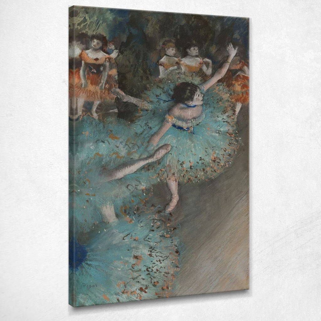 Waving Dancer 1877 Edgar Degas, edg31 ภาพพิมพ์บนผ้าใบแคนวาส