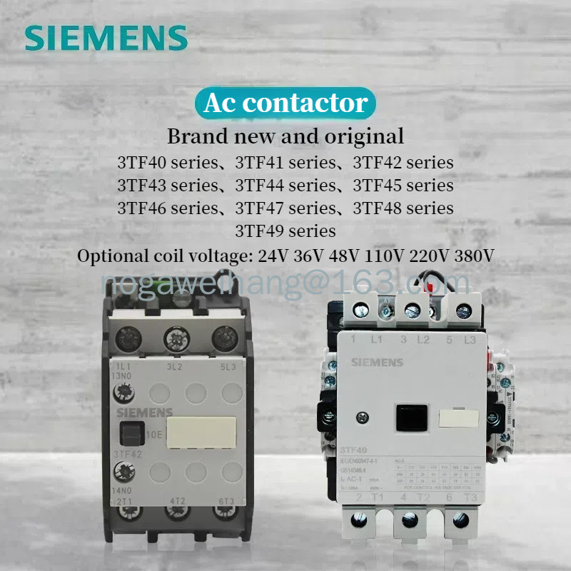 SIEMENS คอนแทคเตอร์ Ac 3TF40 3TF41 3TF42 3TF43 3TF44 3TF 45 46 47 48 49