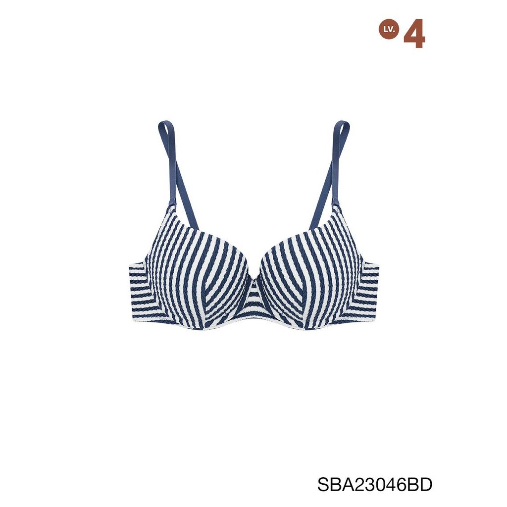 Sabina Doomm Doomm Level 4 เสื้อชั้นใน มีโครง รหัส SBA23046BD - สีน้ำเงินเข้ม