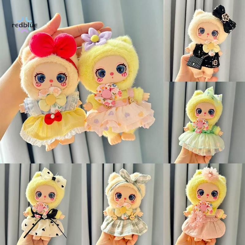 ใหม่ 1 ชุดชุดอุปกรณ์เสริมสําหรับ Liila Lucky Cat Idol Candy กระโปรงลายสก๊อตเสื้อผ้าของขวัญ 16 ซม.มินิตุ๊กตาเสื้อผ้าร้อน