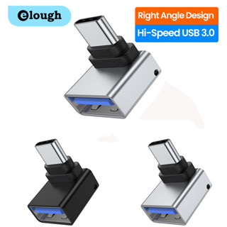 Elough 90 องศาข้อศอกประเภท C ชายเป็น USB3.0 อะแดปเตอร์ Fast …