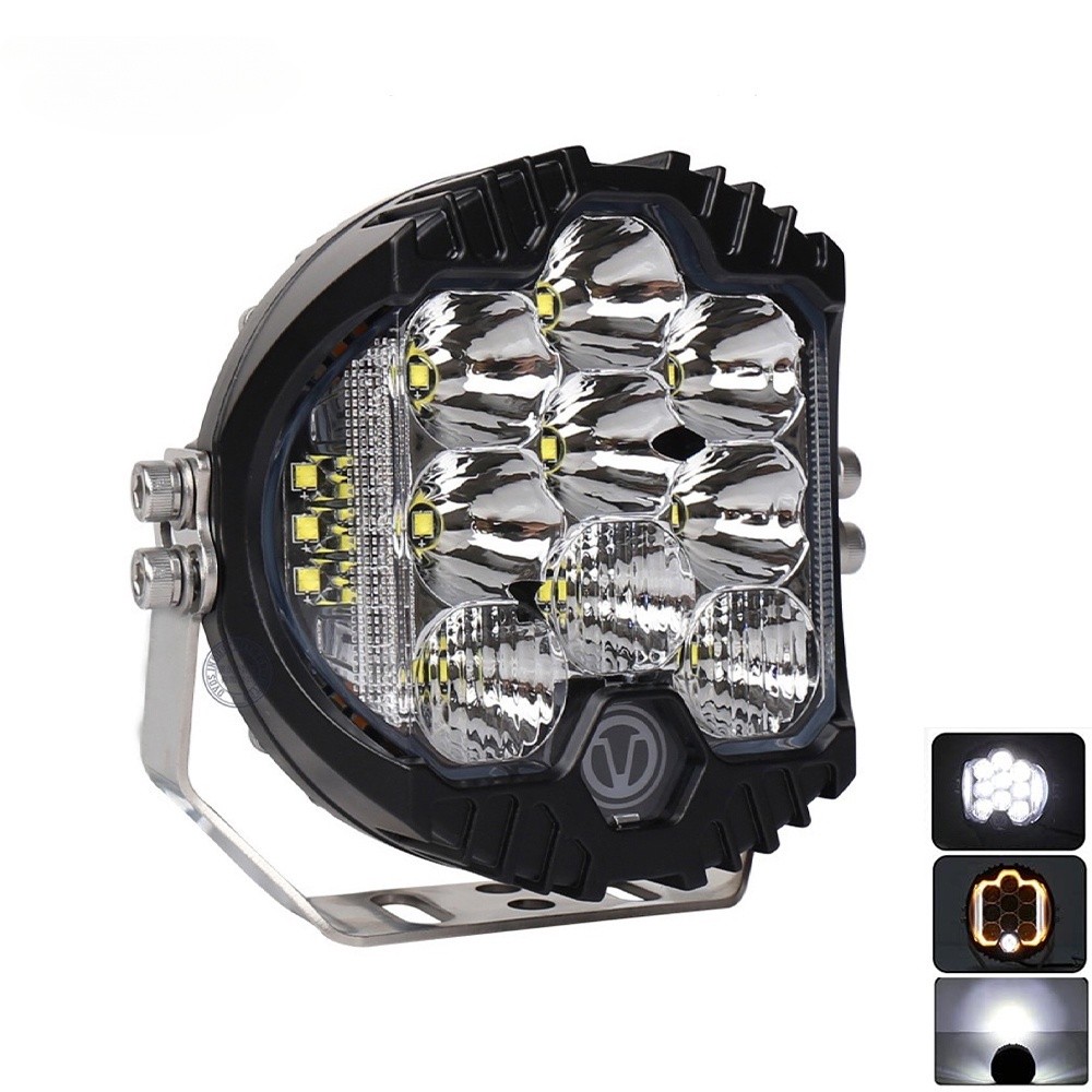 5นิ้ว7นิ้ว LED สีขาว DRL ไฟตัดหมอกสำหรับ4x4 Offroad JEEP SUV uaz