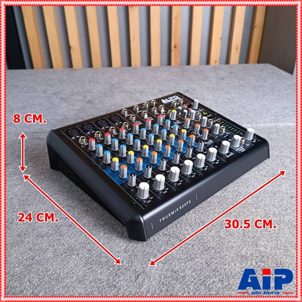 ฟรีค่าส่ง มิกเซอร์ ALTO TRUEMIX800FX mixer TRUE MIX 800 FX อัลโต้ mix สเตอริโอมิกเซอร์ ออกมาทดแทน ZMX122 ZMX122FX +++