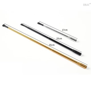 DELIG> Simpleย่อหน้าผู้ถือRetroท่อกรองTelescopicยาวRod Photo Perform Prop Mouthpieceคอสเพลย์