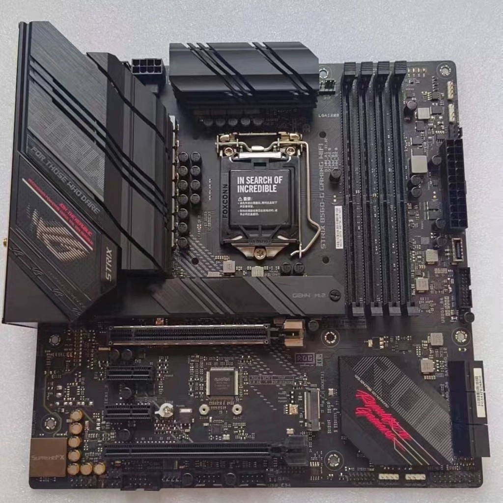 Asus ROG Strix B560-G GAMING 1200สนับสนุน10/11รุ่น CPU เมนบอร์ดหน่วยความจำ D4