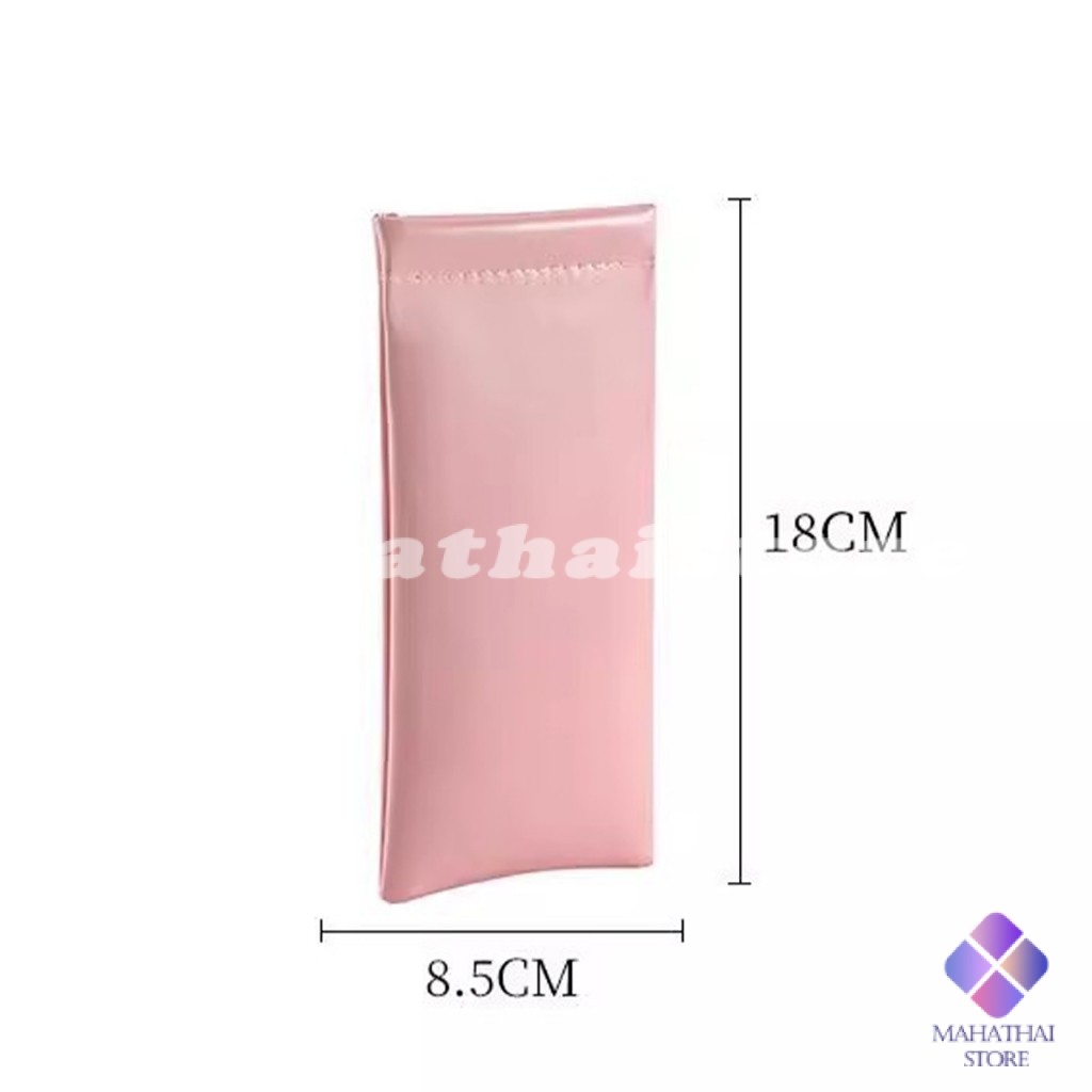 Mahathai ซองใส่แว่นตาหนัง PU หนังนิ่ม น้ำหนักเบา พกพาสะดวก ทนทาน มีหลายสีให้เลือก พร้อมส่ง Glasses bag - รูปที่ 7